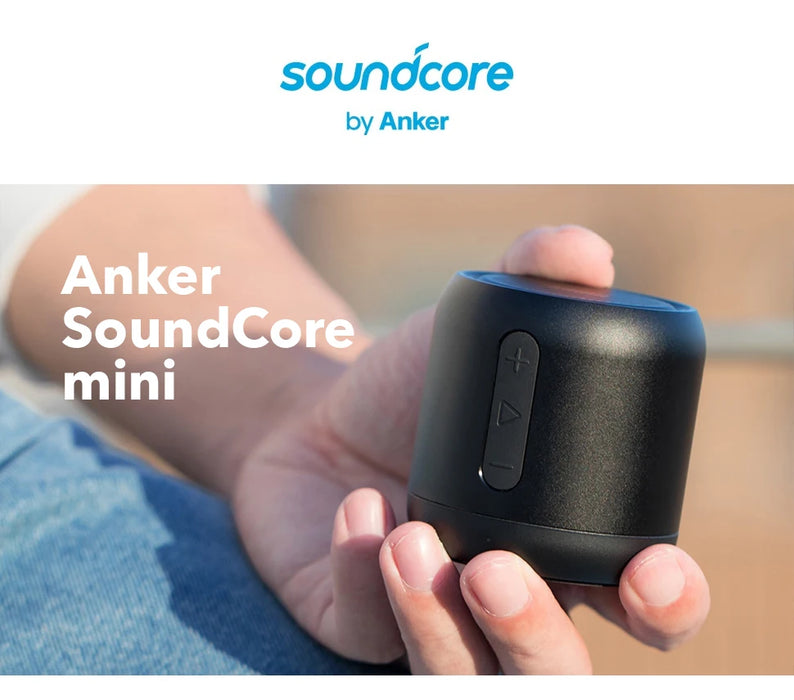 Interelements Anker Soundcore Mini – Tragbarer Bluetooth-Lautsprecher mit 15 Std. Spielzeit & 20 m Reichweite