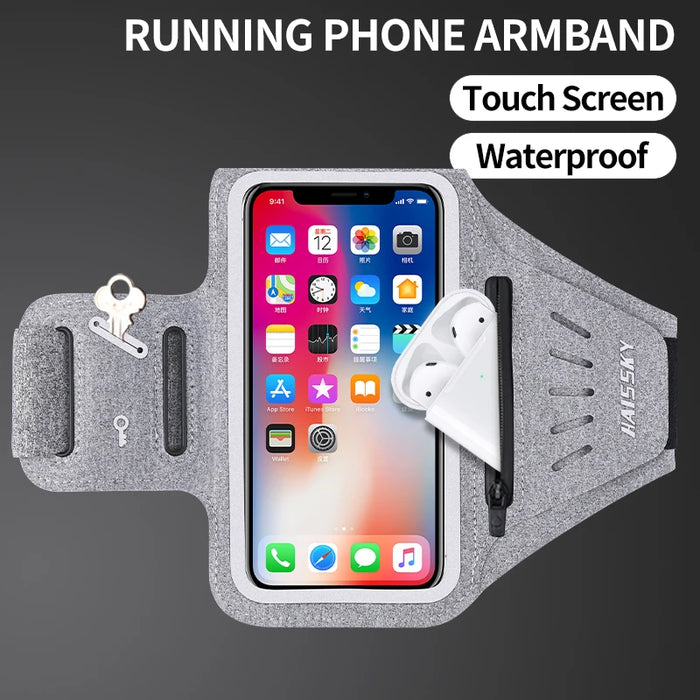 Interelements Praktisches Sport Armband – Sicherer Halt für AirPods & Smartphones!