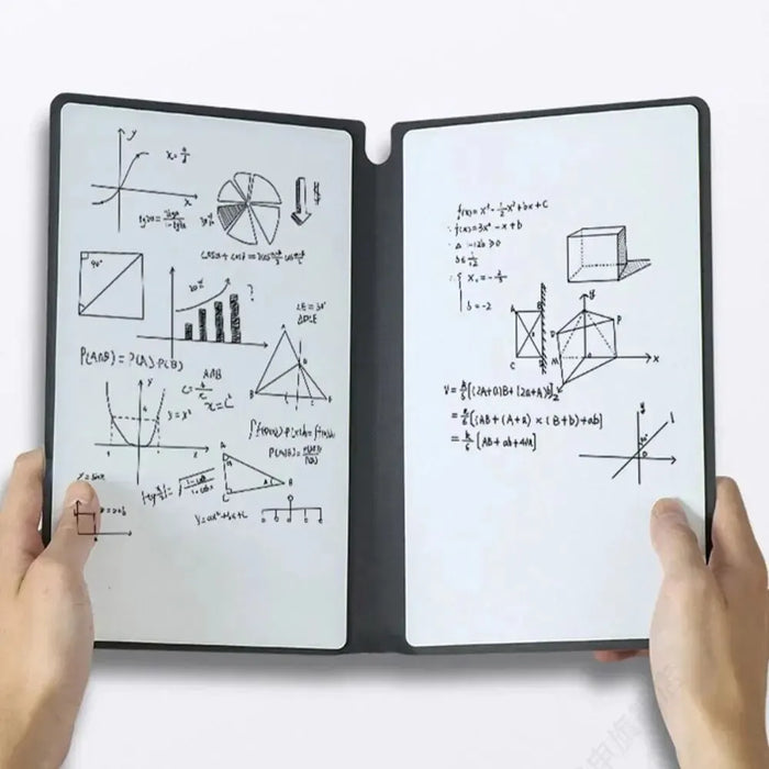 Interelements Wiederverwendbares Whiteboard-Notizbuch-Set – Perfekt organisiert mit Stift, Radierer und Wochenplaner