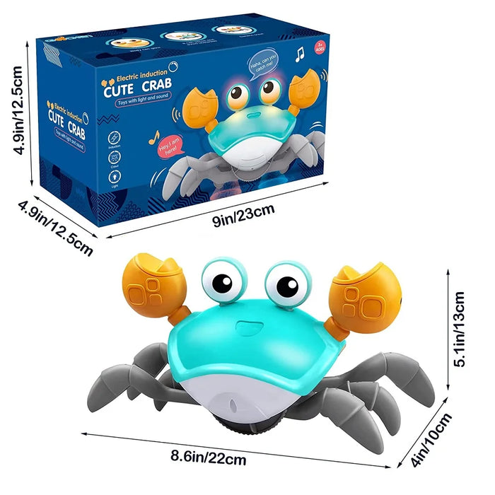 Interelements Dancing Crab Toy for Babies – Crawling Animal with Escape Function