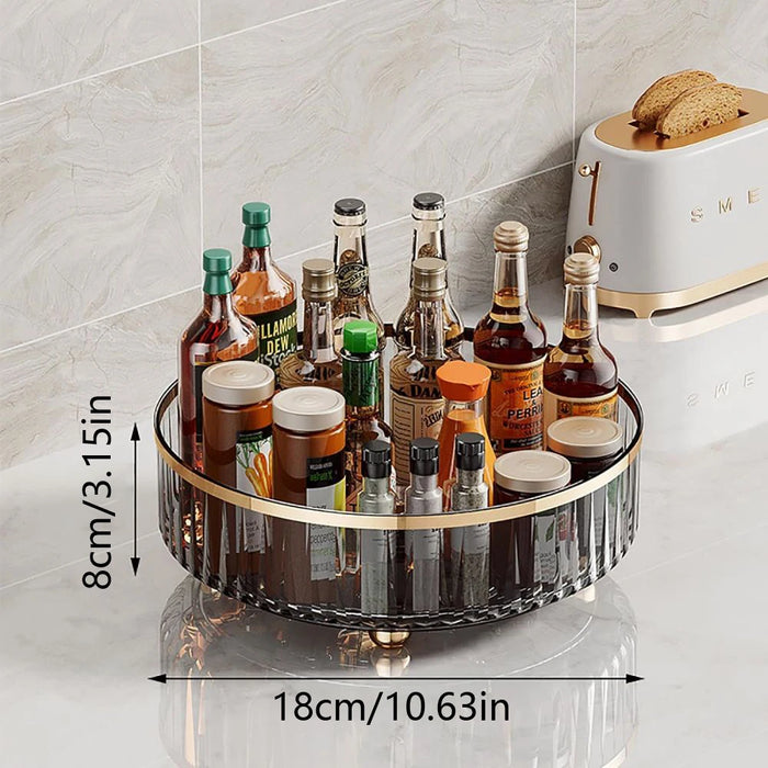 Interelements Practical Rotating Organizer – Ideal for Kitchen, Bathroom and Household