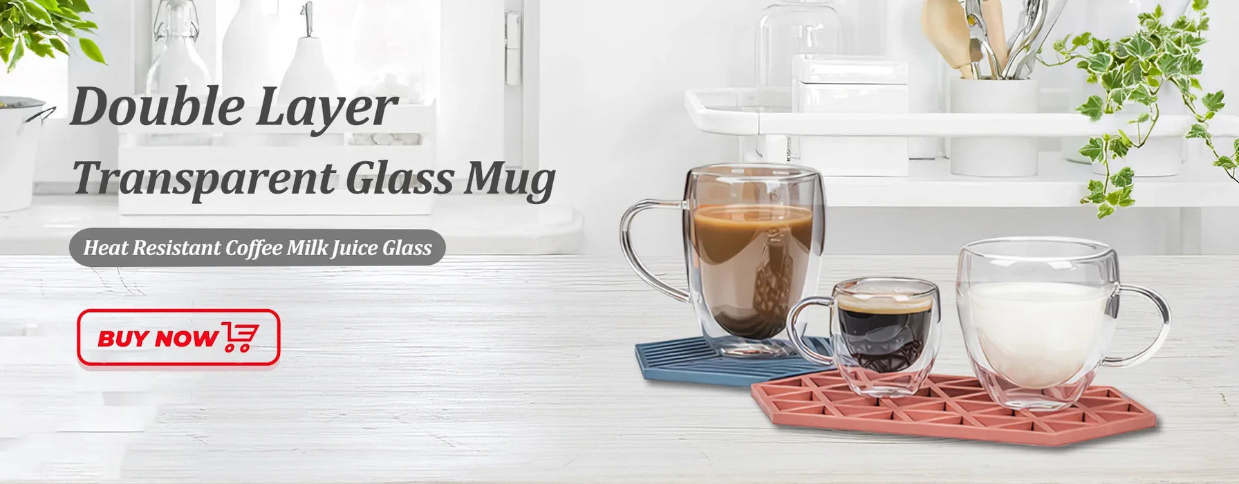 Interelements 380ml Automatische Rühr-Tasse mit LCD-Display – Smart Thermobecher