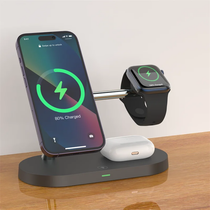 Interelements Snap+ 3-in-1 MagSafe Wireless Charging Stand