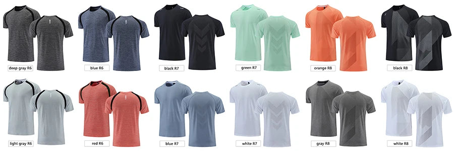 Interelements Atmungsaktives Quick-Dry Herren-Laufsportshirt – Ideal für Fitness, Training und Freizeit