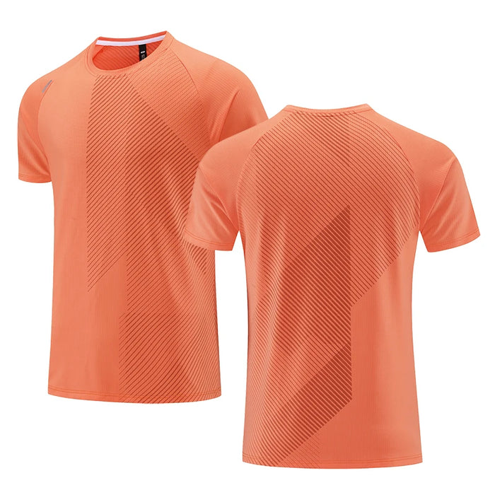 Interelements Atmungsaktives Quick-Dry Herren-Laufsportshirt – Ideal für Fitness, Training und Freizeit