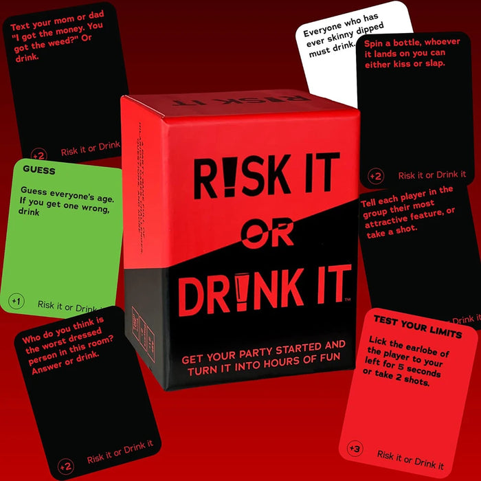 Interelements +18 Risk It Or Drink It – Das ultimative Trinkspiel für jede Party