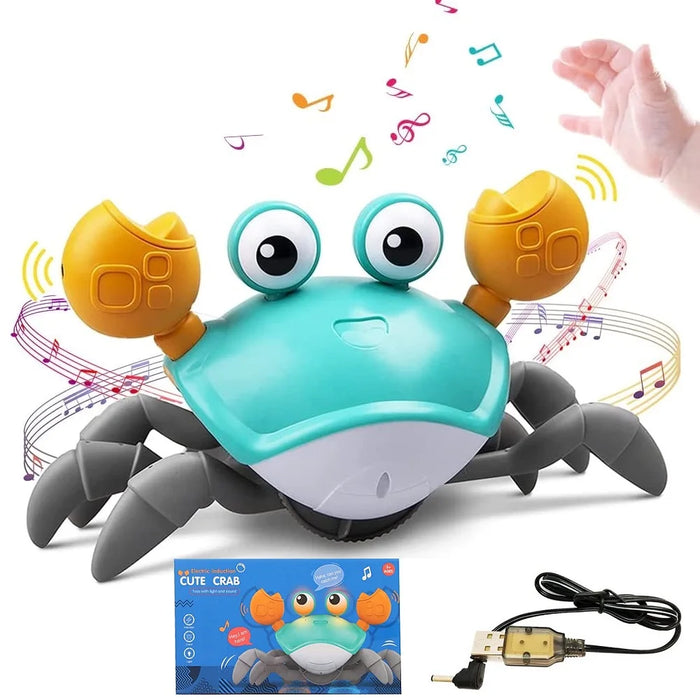 Interelements Dancing Crab Toy for Babies – Crawling Animal with Escape Function