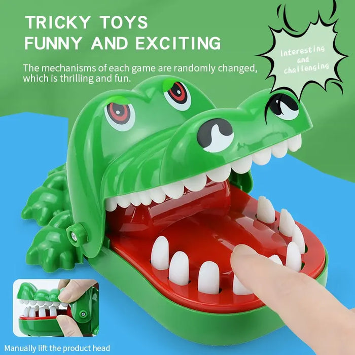 Interelements Crocodile Tooth Game – Fun Biting Game for Kids &amp; Parties