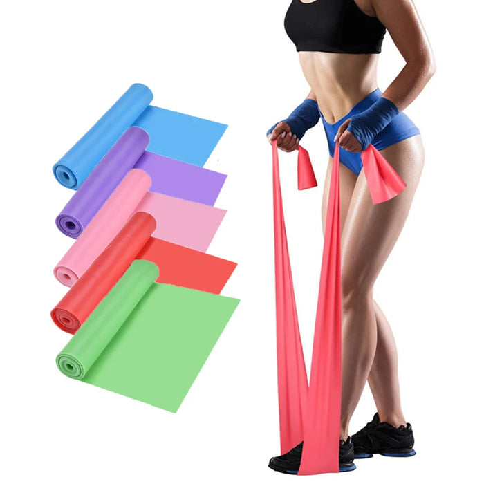 Interelements Elastic Resistance Bands – Ideal für Yoga, Pilates & Fitness-Training zu Hause