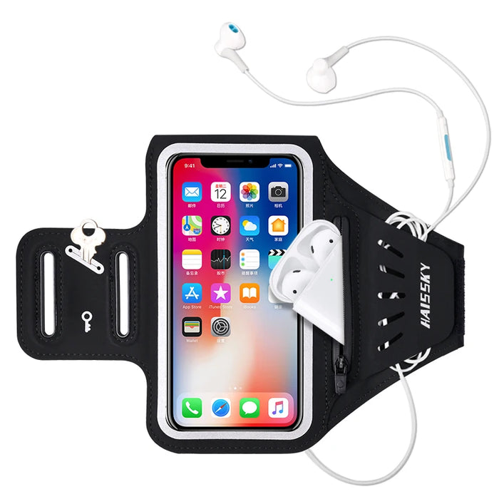 Interelements Praktisches Sport Armband – Sicherer Halt für AirPods & Smartphones!